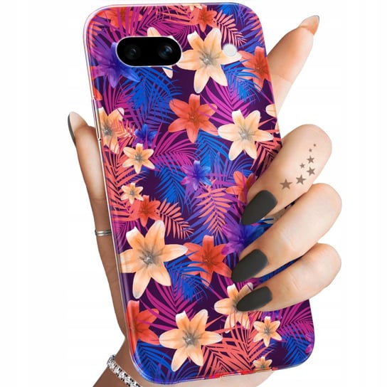 ETUI DO GOOGLE PIXEL 7A WZORY TROPIC TROPIKALNE TROPIKI EGZOTYKA OBUDOWA Google