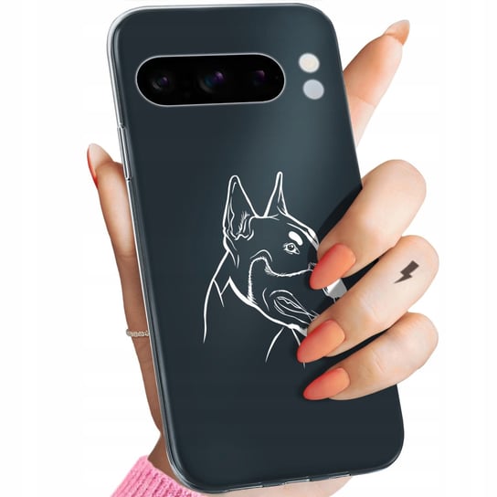 Etui Do Google Pixel 8 Pro Wzory Męskie Facet Wąsy Obudowa Pokrowiec Case Google