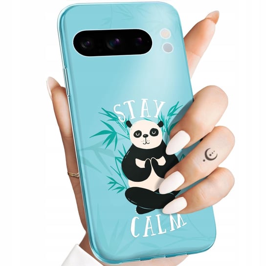 Etui Do Google Pixel 8 Pro Wzory Panda Bambus Pandy Obudowa Pokrowiec Case Google