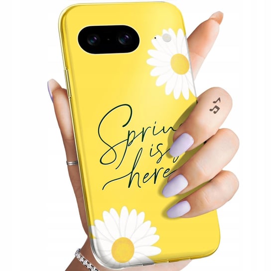 Etui Do Google Pixel 8 Wzory Wiosna Wiosenne Spring Obudowa Pokrowiec Case Google