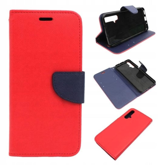 Etui do Honor 20 / Huawei Nova 5T Fancy Diary czerwone Obudowa Pokrowiec Case GSM-HURT