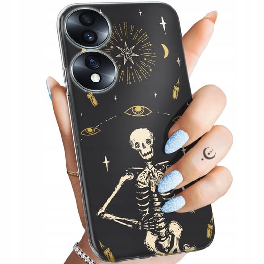 Etui Do Honor 70 Wzory Czaszka Szkielety Memento Mori Gotyk Surrealizm Case Honor