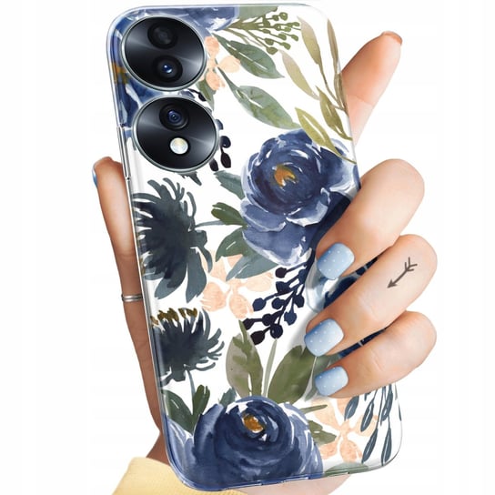 Etui Do Honor 70 Wzory Kwiaty Kwieciste Flower Obudowa Pokrowiec Case Honor