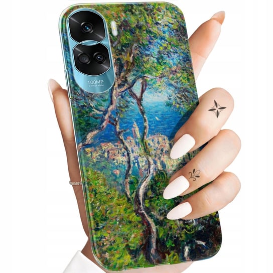 Etui Do Honor 90 Lite 5G Wzory Claude Monet Obudowa Pokrowiec Case Honor