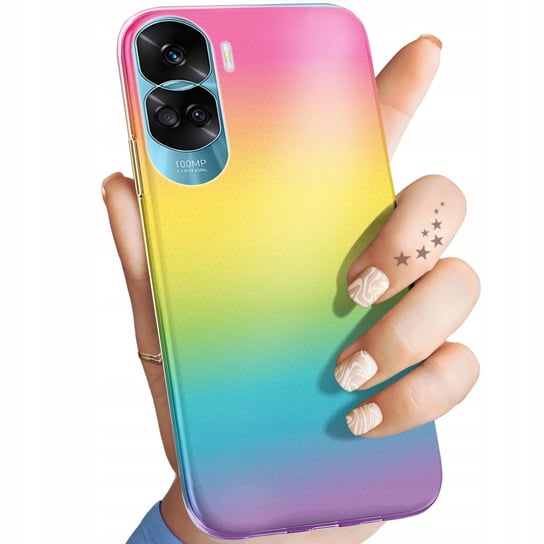 ETUI DO HONOR 90 LITE 5G WZORY LGBT RÓWNOŚĆ PRIDE OBUDOWA POKROWIEC CASE Honor