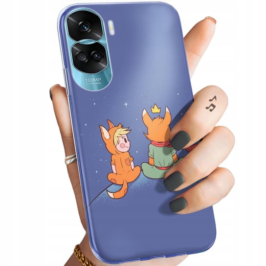 ETUI DO HONOR 90 LITE 5G WZORY MAŁY KSIĄŻĘ LISEK RÓŻA PLANETA OBUDOWA CASE Honor