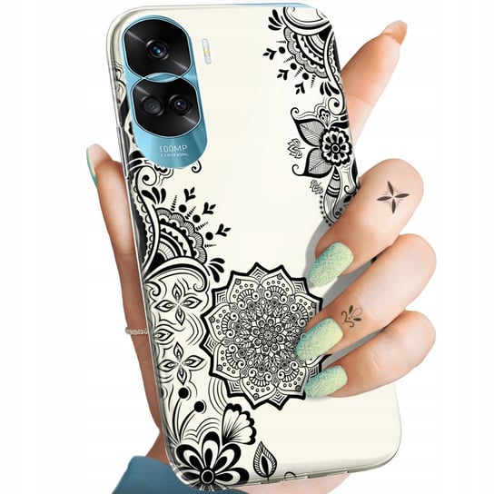 Etui Do Honor 90 Lite 5G Wzory Mandala Buddyzm Sztuka Wzory Obudowa Case Honor