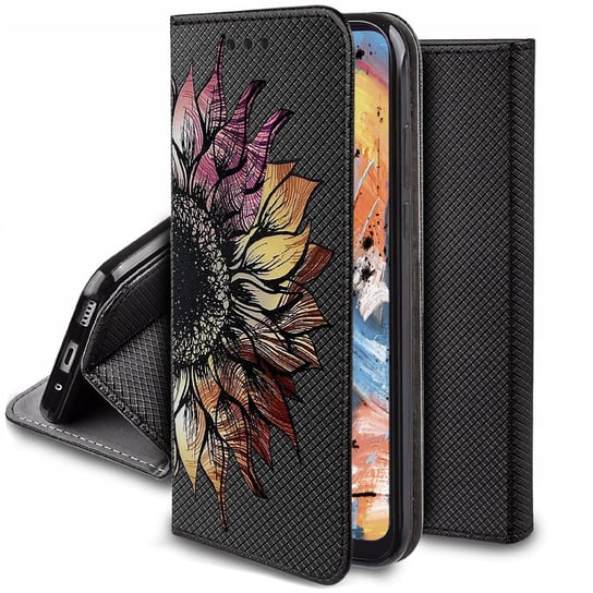 Etui do Honor Magic5 Lite MAGNET WZORY CASE PORTFEL Krainagsm