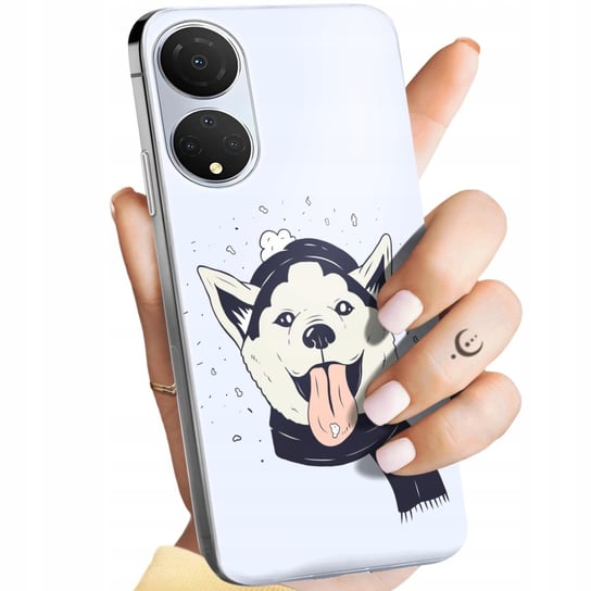 ETUI DO HONOR X7 WZORY HUSKY PSY PIESKI OBUDOWA POKROWIEC CASE Honor