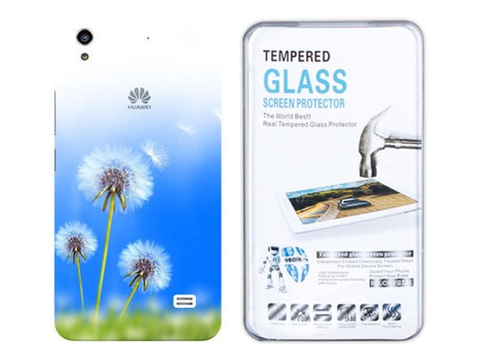 Etui Do Huawei Ascend G620S Case Gradient + Szkło Kreatui