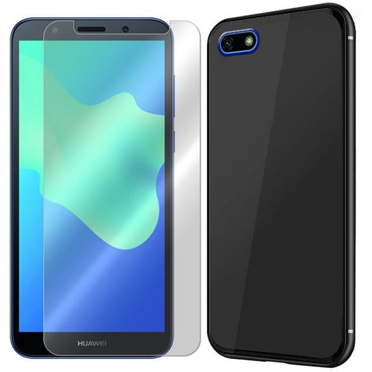 ETUI DO HUAWEI HONOR 7S GLASS CASE + SZKŁO 9H VegaCom