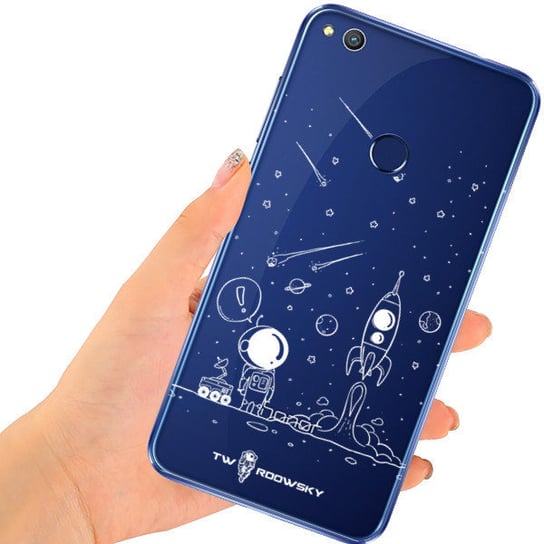 Etui Do Huawei Honor 8 Lite Twardowsky Space Szkło TWARDOWSKY