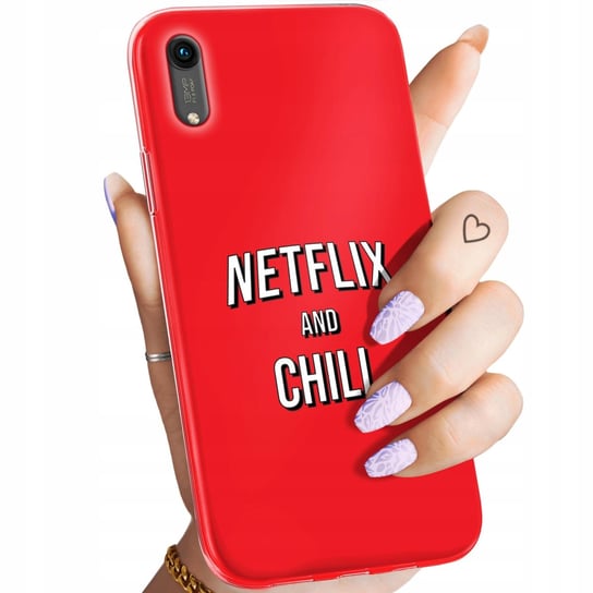 Etui Do Huawei Honor 8A Wzory Netflix Seriale Filmy Kino Obudowa Pokrowiec Huawei