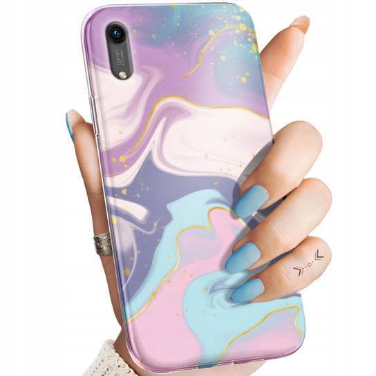 Etui Do Huawei Honor 8A Wzory Pastele Ilustracja Kolory Obudowa Pokrowiec Huawei