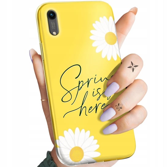 Etui Do Huawei Honor 8A Wzory Wiosna Wiosenne Spring Obudowa Pokrowiec Case Huawei