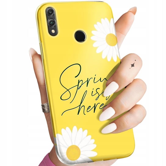 Etui Do Huawei Honor 8X Wzory Wiosna Wiosenne Spring Obudowa Pokrowiec Case Huawei