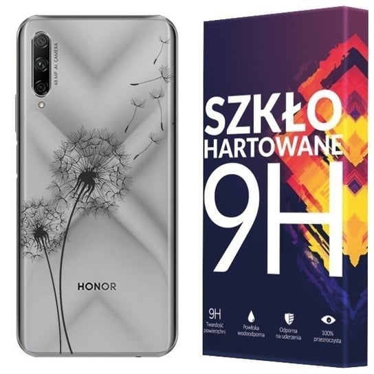 Etui Do Huawei Honor 9X Pro Case Koronka +Szkło 9H Kreatui