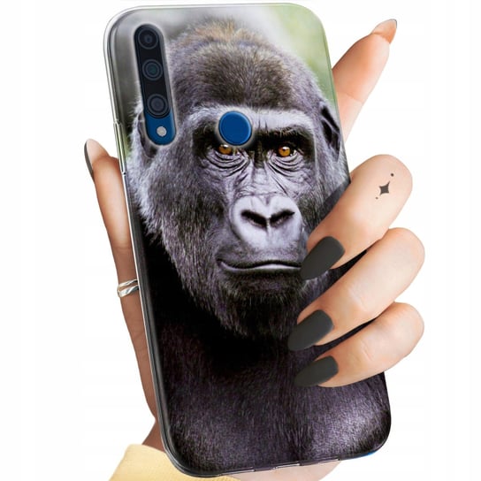 Etui Do Huawei Honor 9X Wzory Małpki Małpa Nosacz Obudowa Pokrowiec Case Huawei