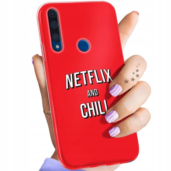 Etui Do Huawei Honor 9X Wzory Netflix Seriale Filmy Kino Obudowa Pokrowiec Huawei