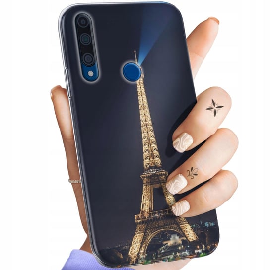 Etui Do Huawei Honor 9X Wzory Paryż Francja Eiffel Obudowa Pokrowiec Case Huawei