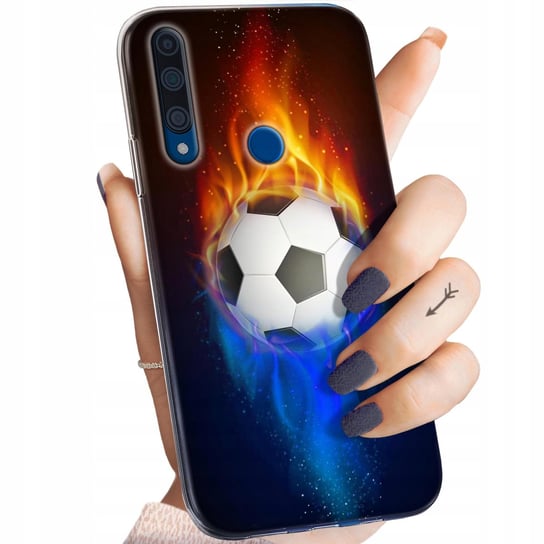 Etui Do Huawei Honor 9X Wzory Sport Piłkarskie Piłka Nożna Obudowa Case Huawei