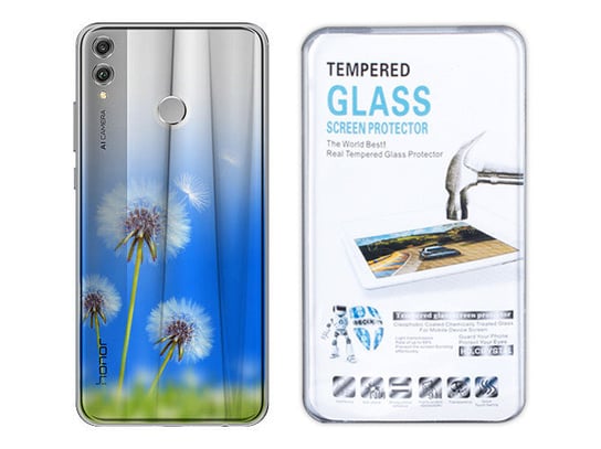 Etui Do Huawei Honor View 10 Lite Gradient + Szkło Kreatui