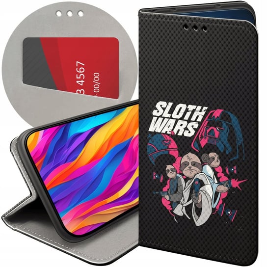 ETUI DO HUAWEI HONOR X7A WZORY GWIEZDNE WOJNY STAR WARS MANDALORIAN FUTERAŁ Huawei