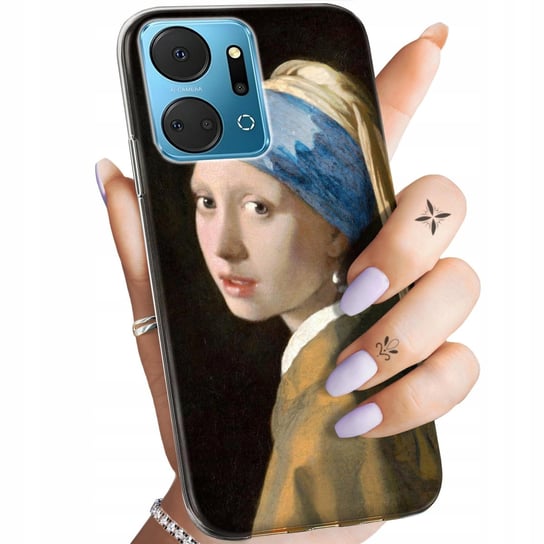 ETUI DO HUAWEI HONOR X7A WZORY VERMEER JOHANNES MALARZ OBUDOWA POKROWIEC Huawei