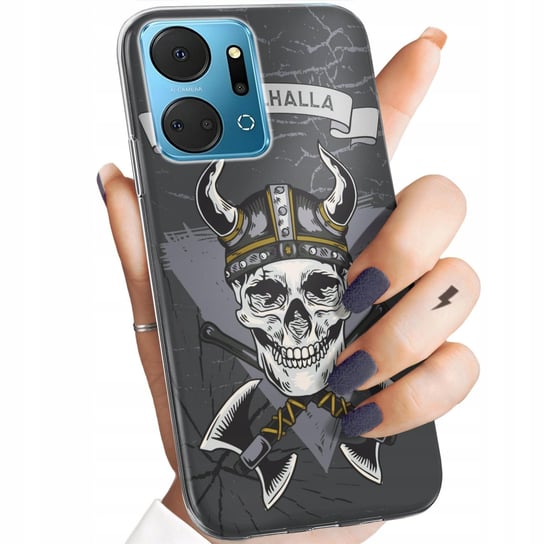 ETUI DO HUAWEI HONOR X7A WZORY WIKINGOWIE VIKING RUNY ODYN OBUDOWA CASE Huawei