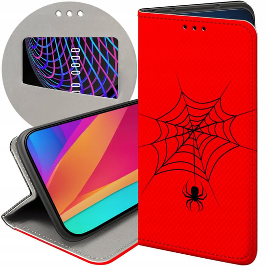 ETUI DO HUAWEI HONOR X8 5G / HONOR X6 / HONOR 70 LITE WZORY PAJĄK SPIDER Huawei