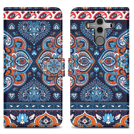 Etui Do Huawei MATE 10 PRO Pokrowiec w Niebieska Mandala No. 1 Etui Case Cover Obudowa Ochronny Cadorabo Cadorabo