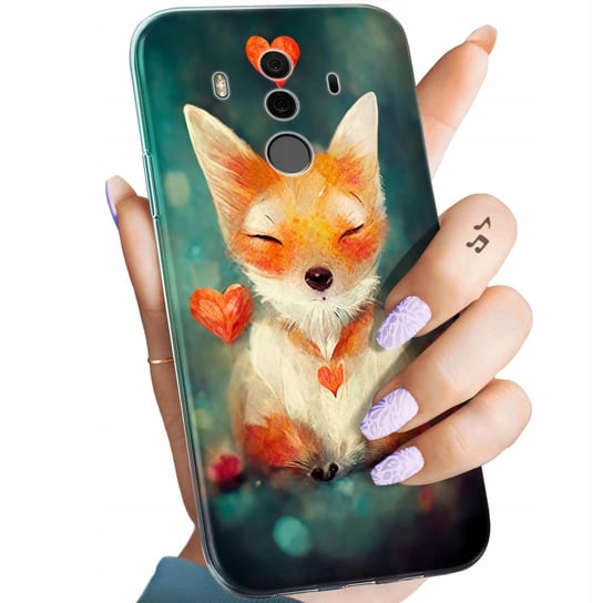 Etui Do Huawei Mate 10 Pro Wzory Liski Lisy Fox Obudowa Pokrowiec Case Huawei