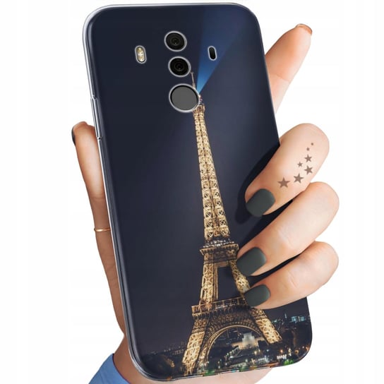 Etui Do Huawei Mate 10 Pro Wzory Paryż Francja Eiffel Obudowa Pokrowiec Huawei