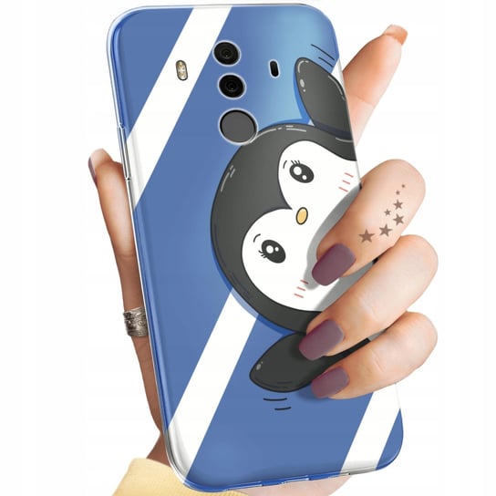 Etui Do Huawei Mate 10 Pro Wzory Pingwinek Pingwin Happy Feet Obudowa Case Huawei