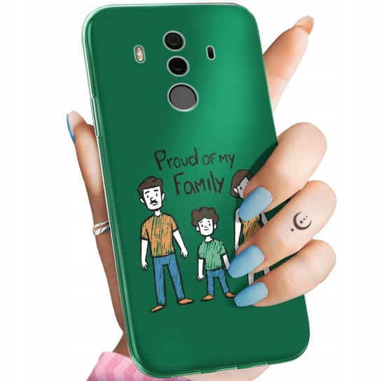 ETUI DO HUAWEI MATE 10 PRO WZORY RODZINA FAMILIA DOM OBUDOWA POKROWIEC Huawei