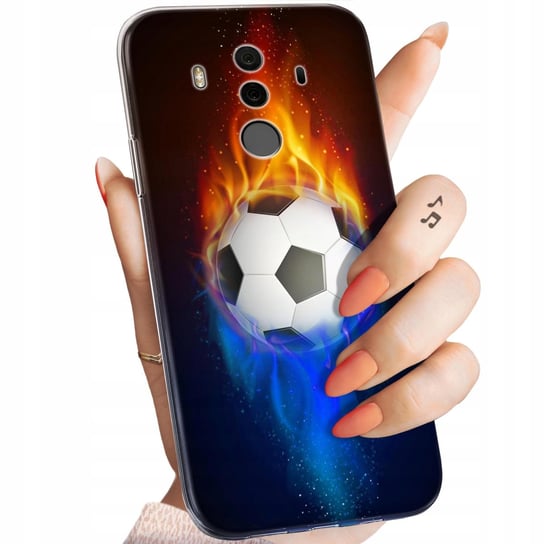 Etui Do Huawei Mate 10 Pro Wzory Sport Piłkarskie Piłka Nożna Obudowa Case Huawei