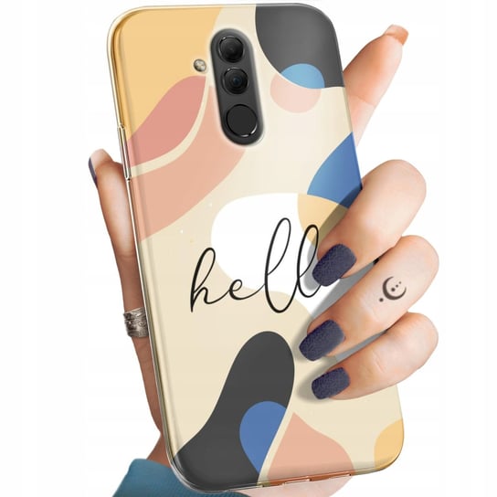 Etui Do Huawei Mate 20 Lite Wzory Abstrakcja Kolory Kształty Obudowa Case Huawei