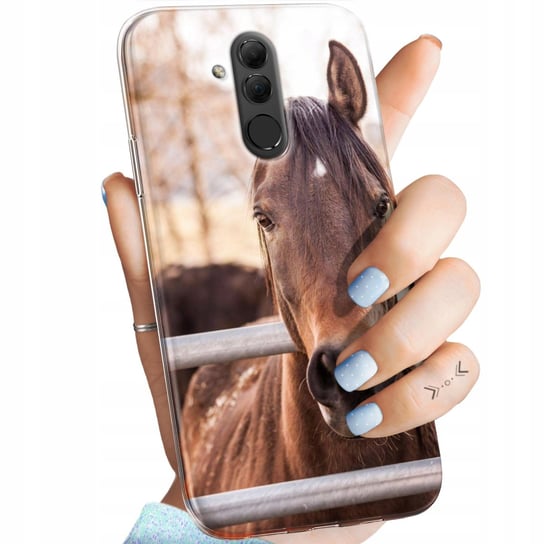 Etui Do Huawei Mate 20 Lite Wzory Konie Kuce Pegazy Obudowa Pokrowiec Case Huawei