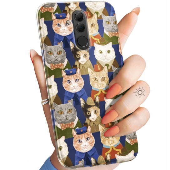 Etui Do Huawei Mate 20 Lite Wzory Koty Kociaki Kotki Obudowa Pokrowiec Case Huawei