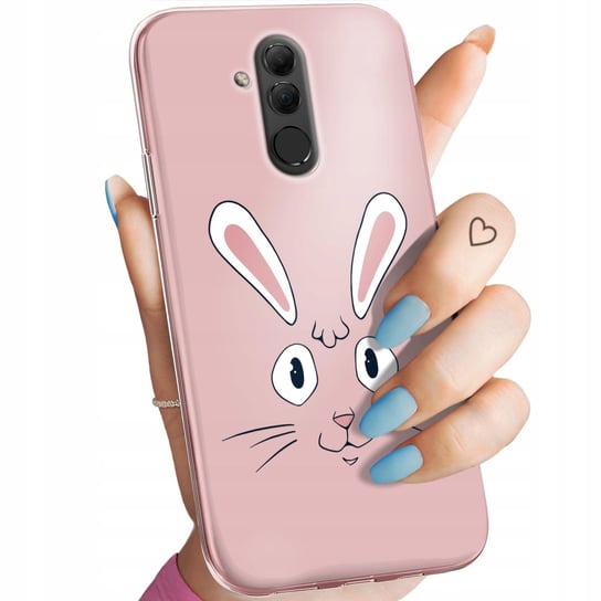 Etui Do Huawei Mate 20 Lite Wzory Królik Zając Bunny Obudowa Pokrowiec Case Huawei
