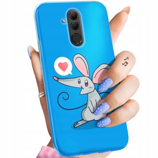 ETUI DO HUAWEI MATE 20 LITE WZORY MYSZKA MOUSE MINI OBUDOWA POKROWIEC CASE Huawei