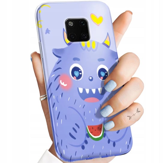 ETUI DO HUAWEI MATE 20 PRO WZORY POTWORY POTWÓR MONSTER OBUDOWA POKROWIEC Huawei