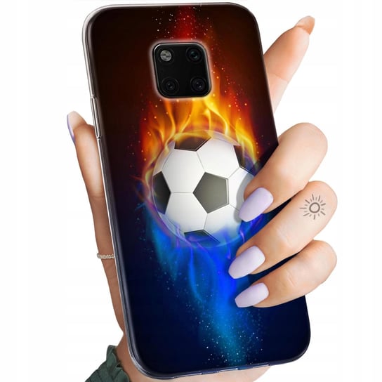 Etui Do Huawei Mate 20 Pro Wzory Sport Piłkarskie Piłka Nożna Obudowa Case Huawei