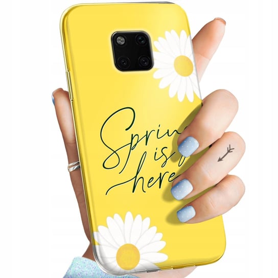 Etui Do Huawei Mate 20 Pro Wzory Wiosna Wiosenne Spring Obudowa Pokrowiec Huawei