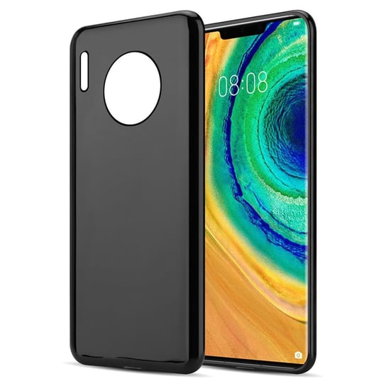 Etui Do Huawei MATE 30 PRO Pokrowiec w CZARNY Obudowa Ochronny TPU Silikon Case Cover Cadorabo Cadorabo