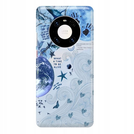 Etui Do HUAWEI MATE 40 Sea Life Water Ocean Niebieskie Morskie Wiele Wzorów Funnycase