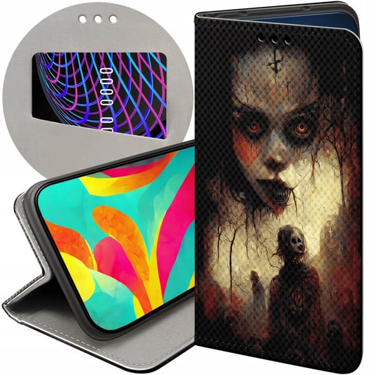 ETUI DO HUAWEI NOVA 10 SE WZORY HALLOWEEN ZOMBIE DYNIE CZASZKI CZAROWNICE Huawei