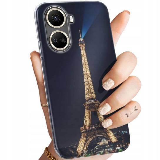 Etui Do Huawei Nova 10 Se Wzory Paryż Francja Eiffel Obudowa Pokrowiec Case Huawei