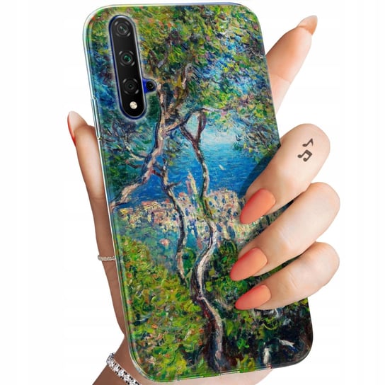 Etui Do Huawei Nova 5T / Honor 20 Wzory Claude Monet Obudowa Pokrowiec Case Huawei