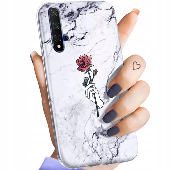 Etui Do Huawei Nova 5T / Honor 20 Wzory Damskie Kobiece Stylowe Obudowa Huawei